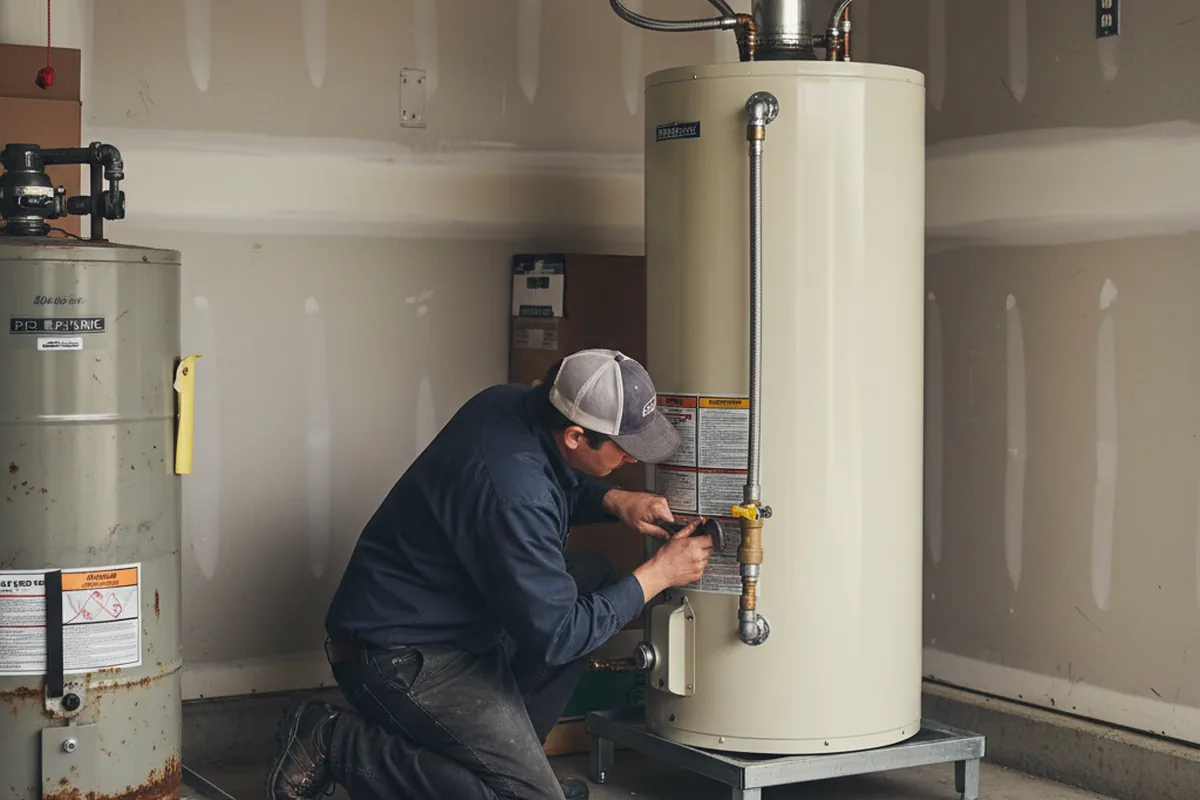 Water heater and shutoff valve replacement in Dadeville